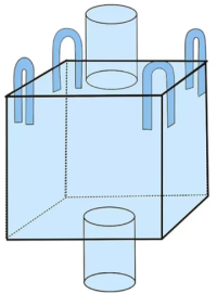 Ton Bag (Four Cranes Without Bottom Plus Blanking Port)